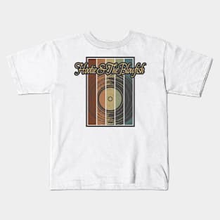 Hootie & The Blowfish Vynil Silhouette Kids T-Shirt